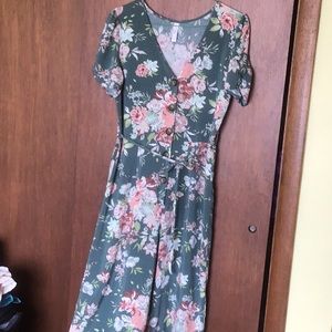 Womens midi jumpsuit